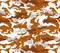 Sykel Enterprises-University of Texas  Fleece Fabric-Texas Longhorns Camouflage Fleece Blanket Fabric-Sold by the yard